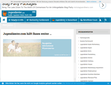 Tablet Screenshot of jugendaemter.com